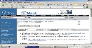 PubMed: search engine for MEDLINE
