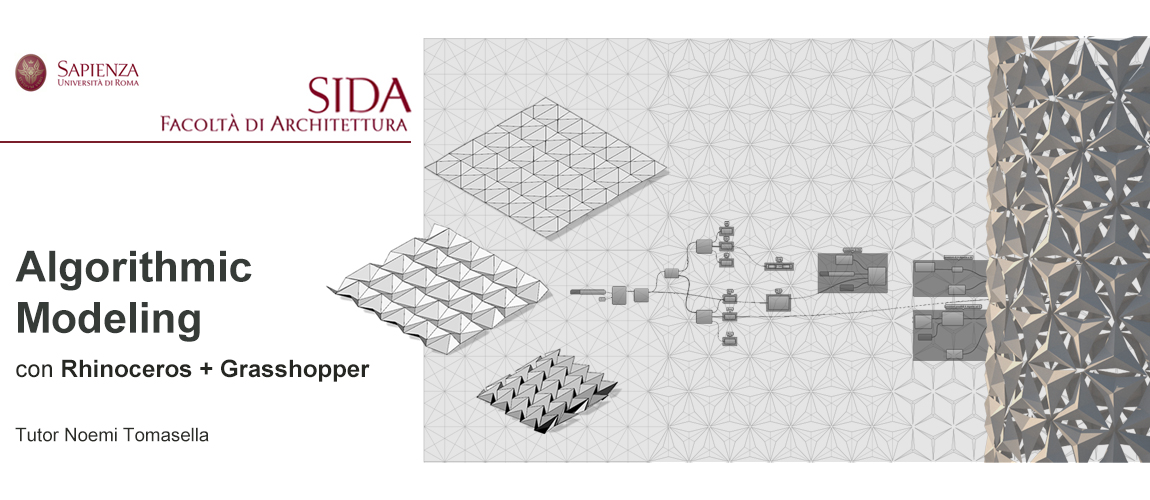 Centro S.I.D.A. - 2024 - Algorithmic Modeling con Rhinoceros e Grasshopper
