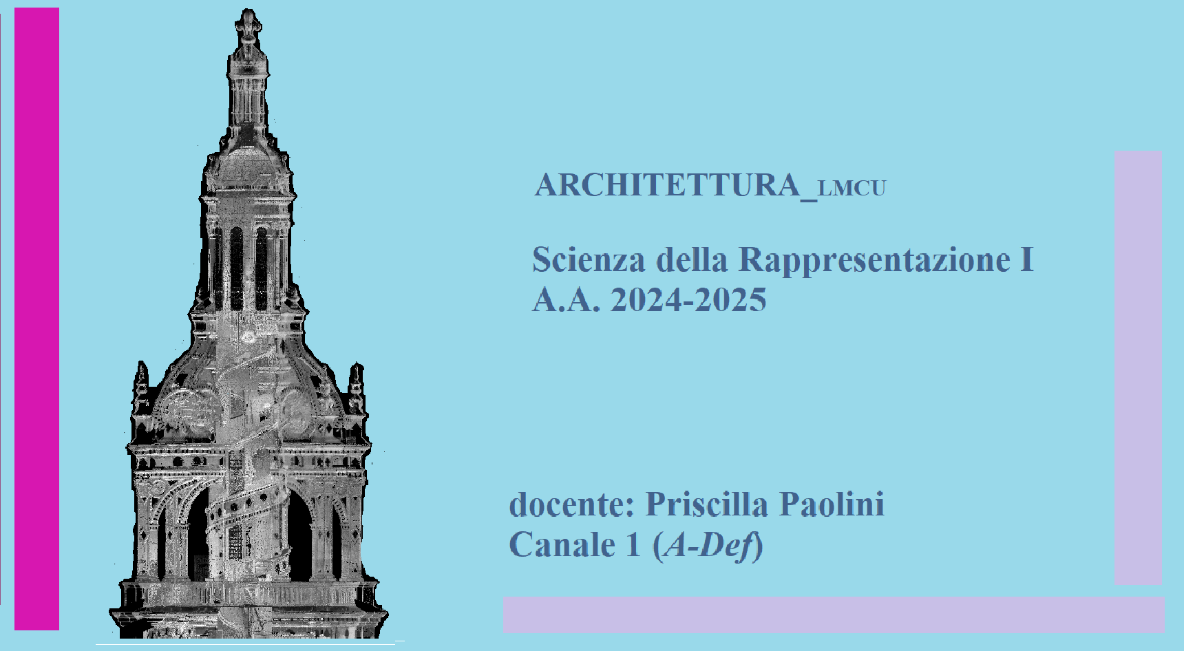 Scienza della Rappresentazione I_Paolini-A.A. 2024-25_Canale A