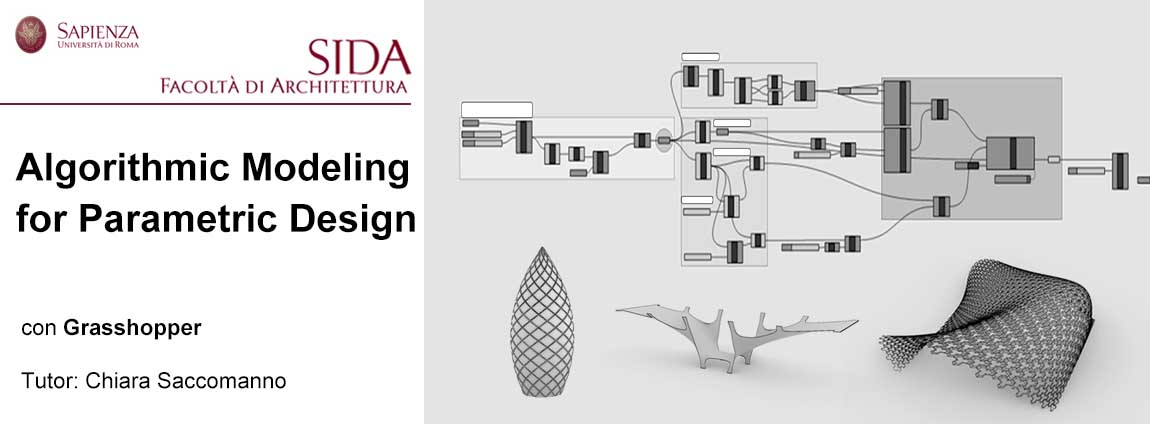 Centro S.I.D.A. 2025 | Algorithmic Modeling for parametric design 