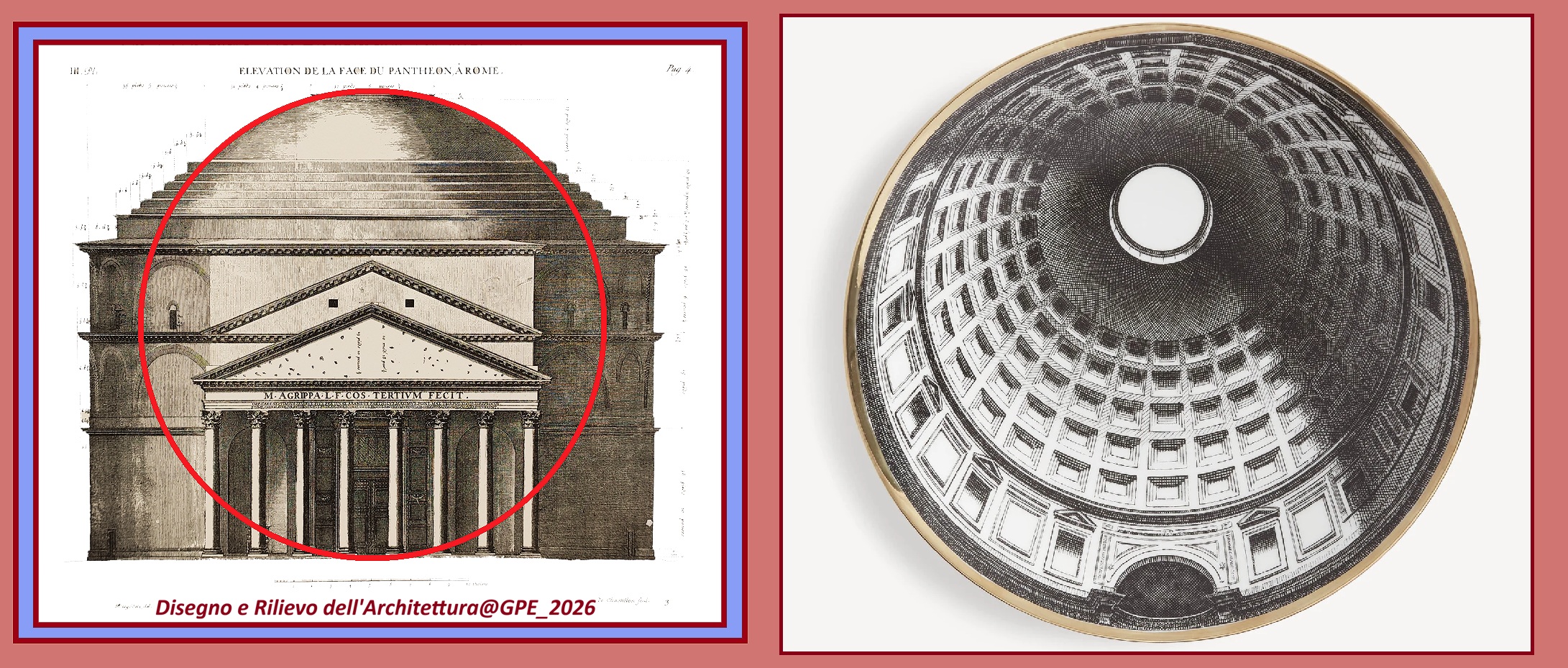 Disegno e Rilievo dell'Architettura @GPE 2026