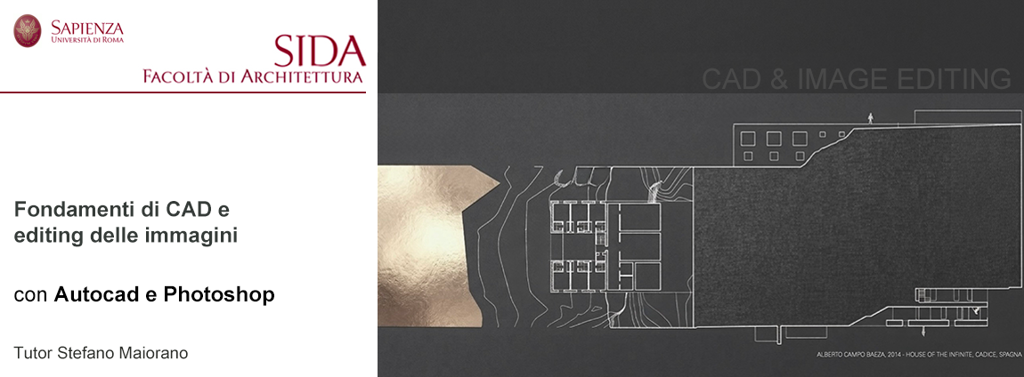 Centro S.I.D.A. 2026 | Fondamenti di CAD e di editing delle immagini