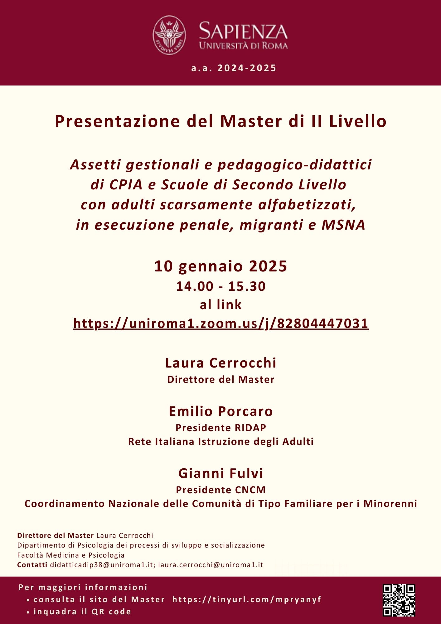 Attachment Locandina Presentazione Master 10 gennaio_Cerrocchi.jpg