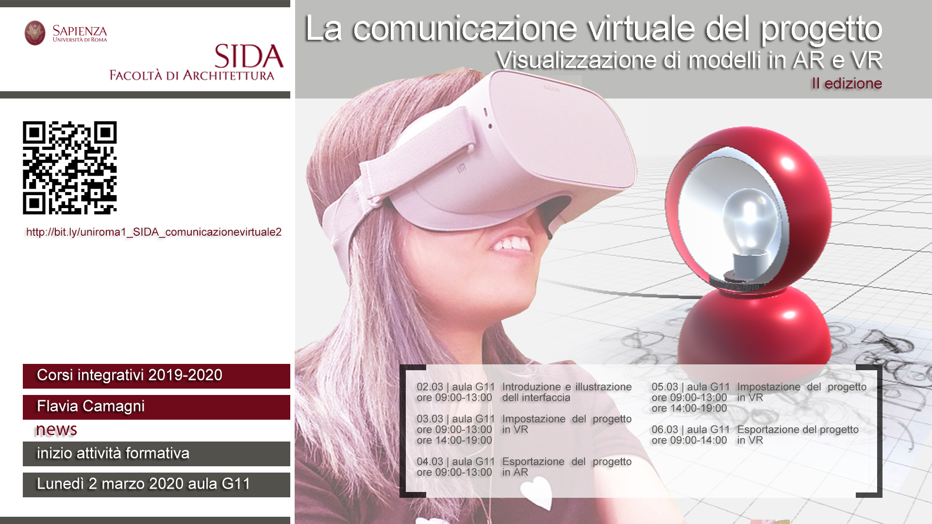 Centro S.I.D.A. - 2020 - La comunicazione virtuale del progetto - II edizione -