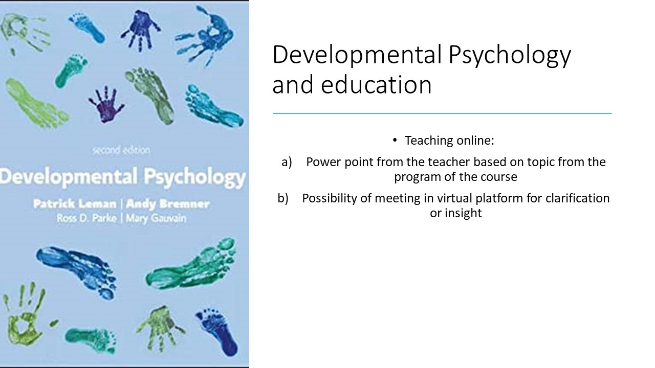 Developmental Psychology and education